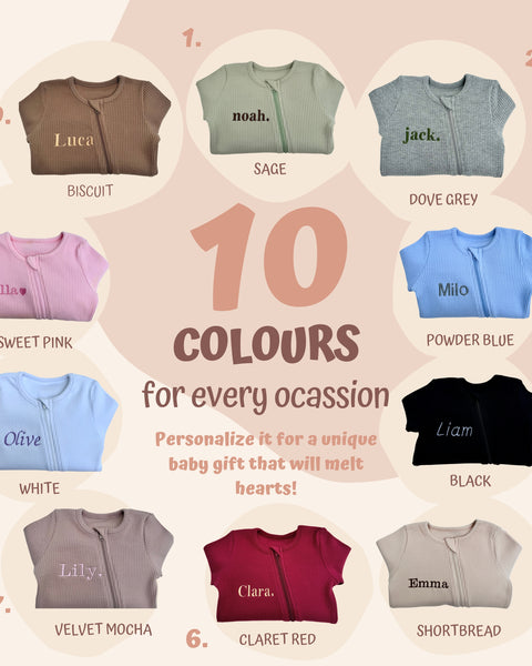 Claret Red Zip Sleepsuit DreamBuy