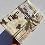 Dusty Pink Personalized Muslin 100% Cotton Blanket DreamBuy