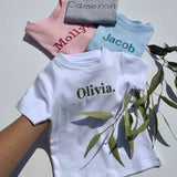 White Premium Crewneck Personalised T-shirt DreamBuy