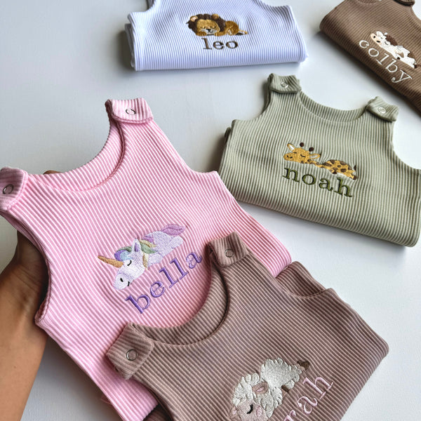 Animal Theme Personalised Dungarees DreamBuy