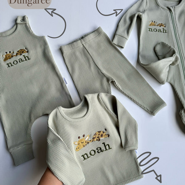 Animal Theme Personalised Dungarees DreamBuy