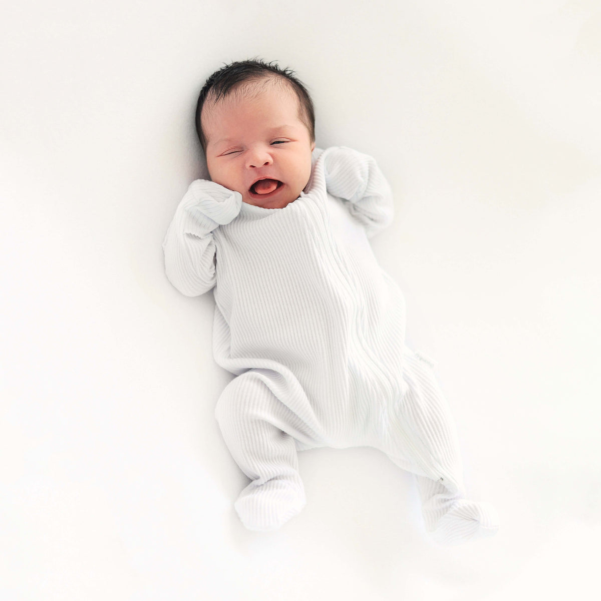 White Zip Sleepsuit DreamBuy