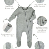 White Zip Sleepsuit DreamBuy