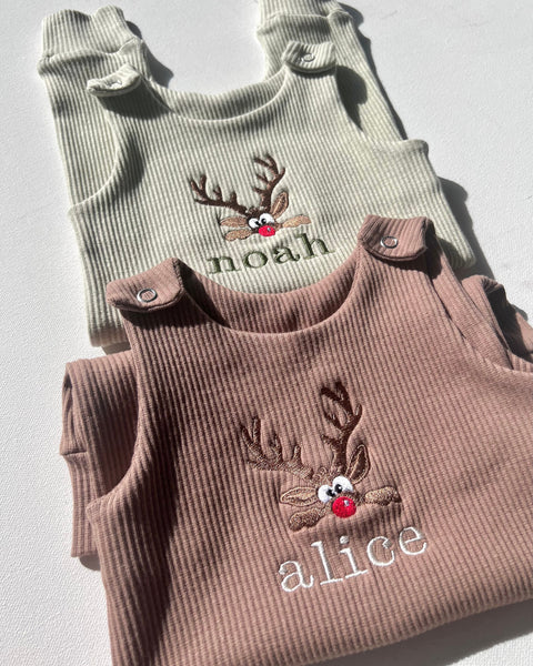 Christmas Reindeer Dungarees DreamBuy