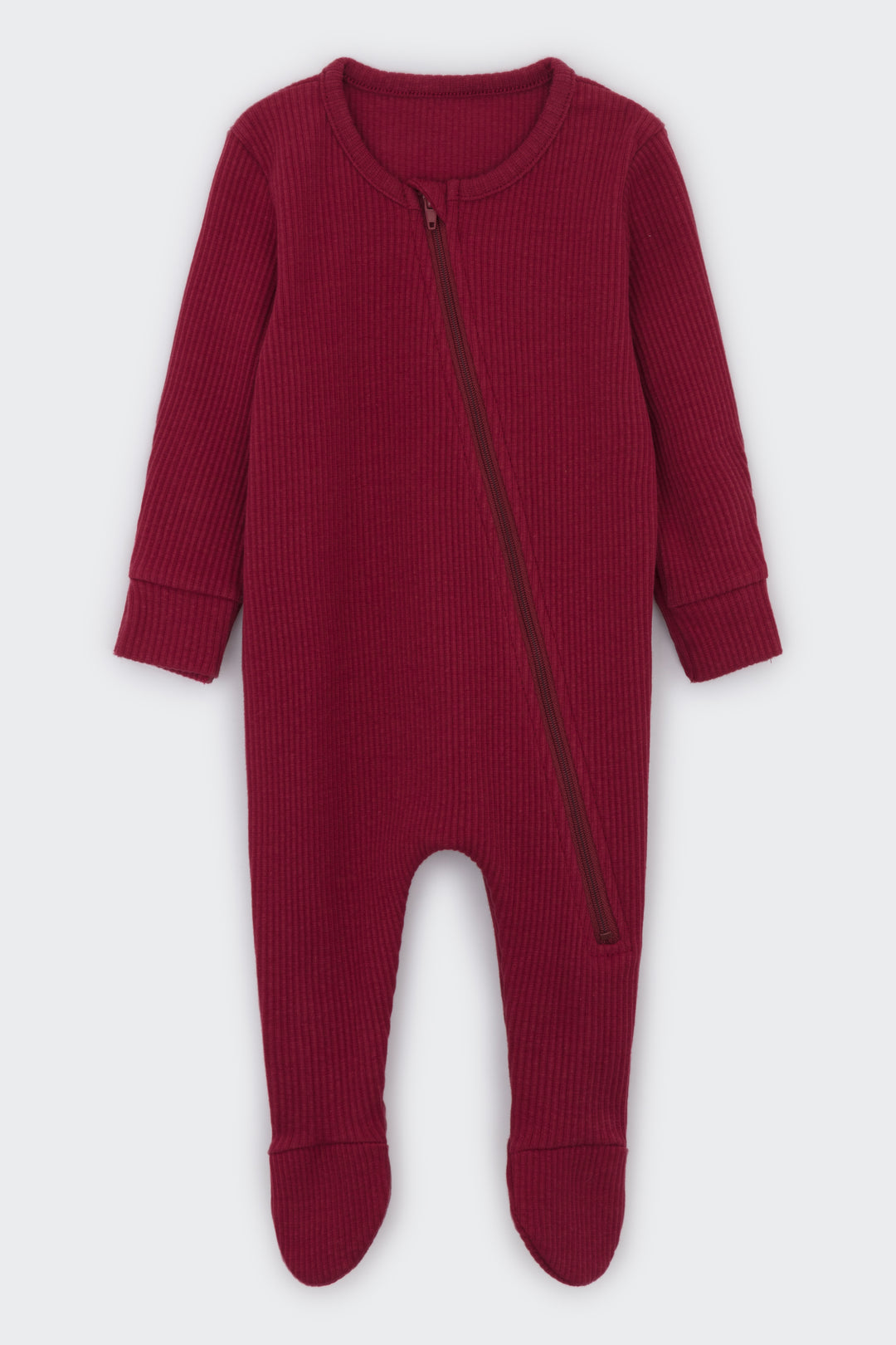 Claret Red Zip Sleepsuit DreamBuy