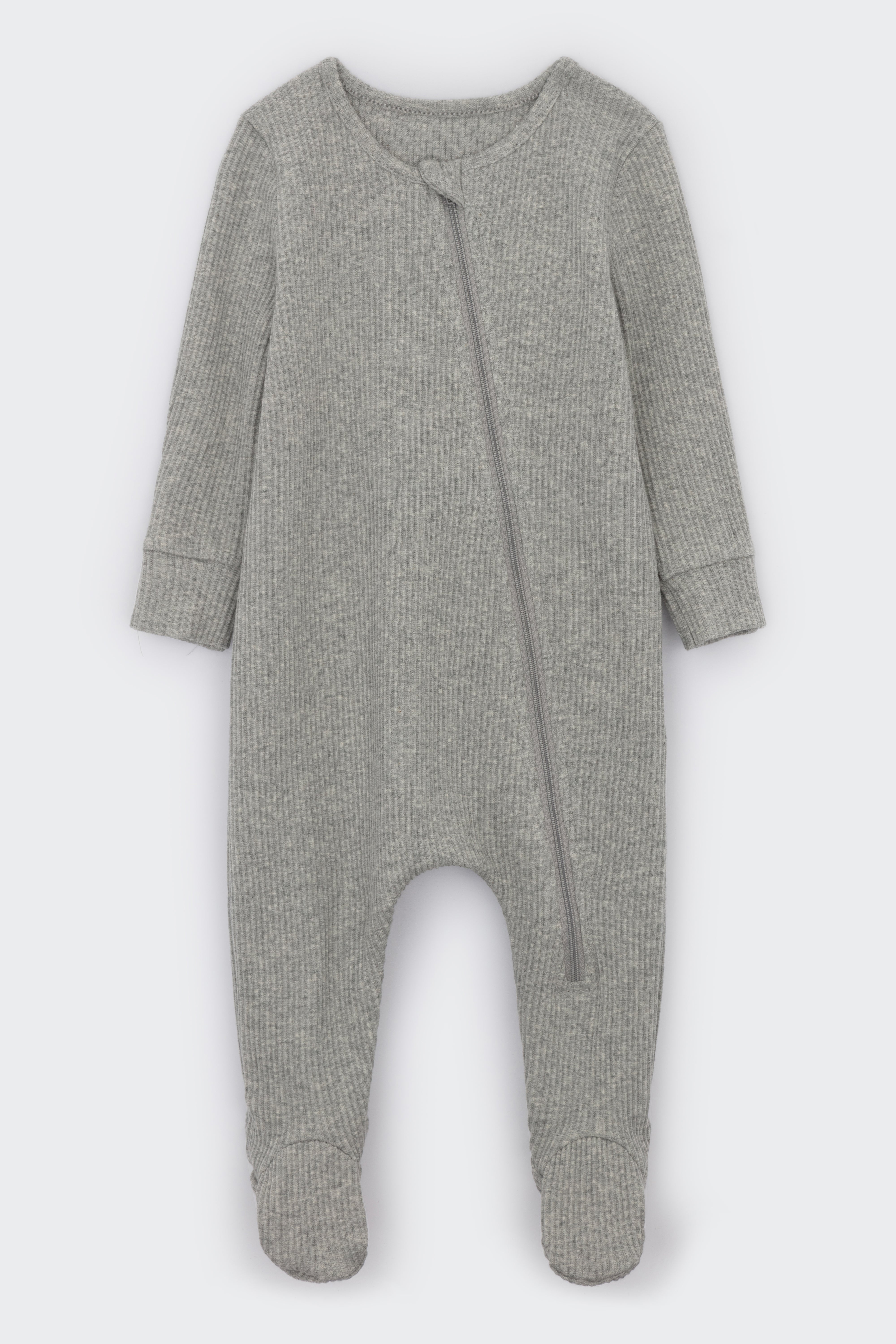 Dove Grey Zip Sleepsuit DreamBuy