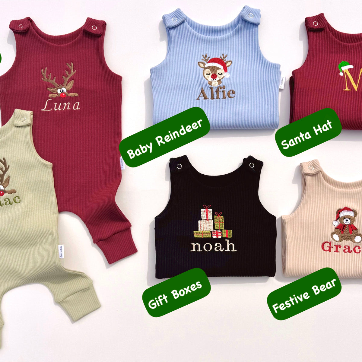 Christmas Giftbox Dungarees