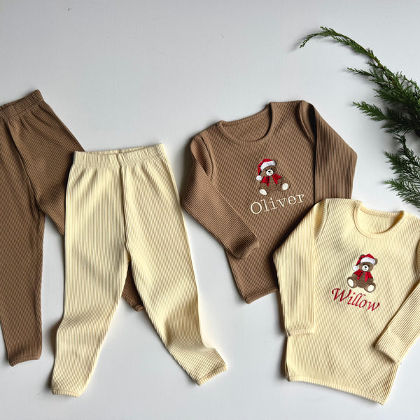 Christmas Festive Bear Lounge Set