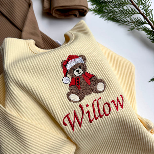 Christmas Festive Bear Lounge Set
