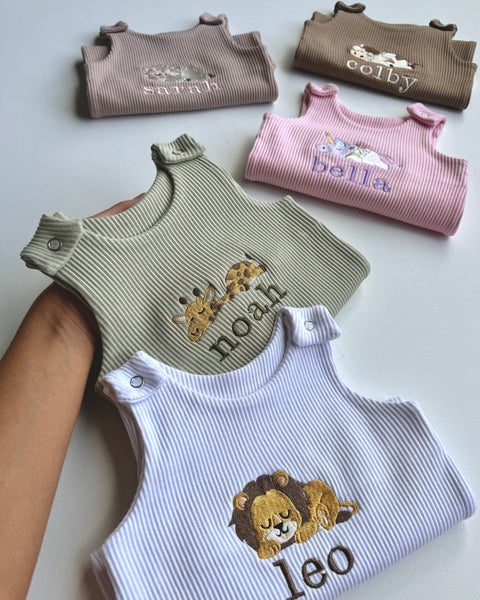 Safari Theme Personalised Dungarees DreamBuy