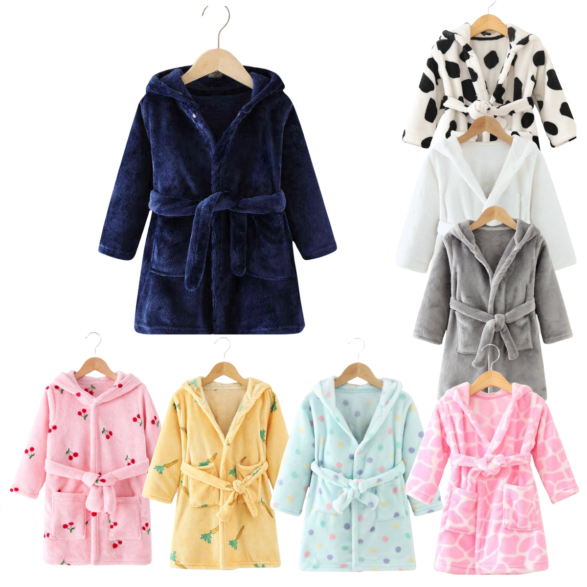 Personalised Embroidered Baby Robe