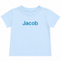 Baby Blue Premium Crewneck Personalised T-shirt