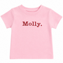 Ballet Pink Premium Crewneck Personalised T-shirt