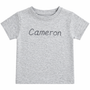 Essential Grey Premium Crewneck Personalised T-shirt