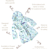 Personalised Embroidered Baby Robe DreamBuy